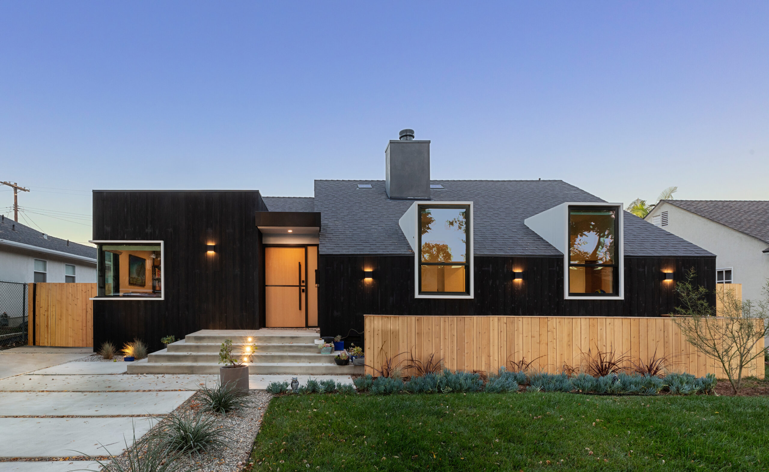 Japanese wood houses